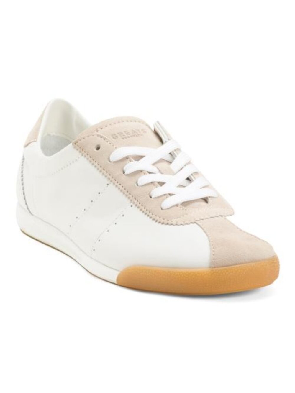GREATS Made In Portugal Leather Brooklyn Lace Up Sneakers
